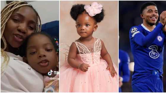 “Chelsea come on now”: Cute video of Simi’s daughter Deja excites Blues fans after win over Dortmund
