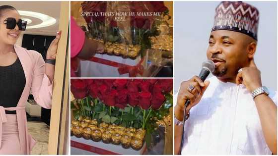 MC Oluomo's lover Ehi Ogbebor shows off romantic gift she got just a week after his wedding, stirs reactions