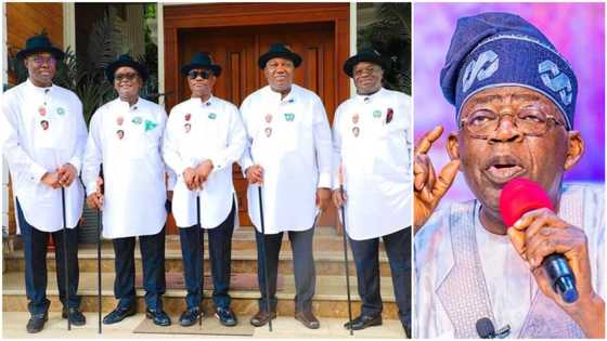 Tinubu breaks silence on reported meeting with G5 governors