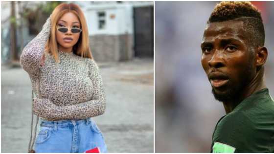 Tacha heavily dragged for saying her boo, footballer Iheanacho has done more for Nigerians than the government