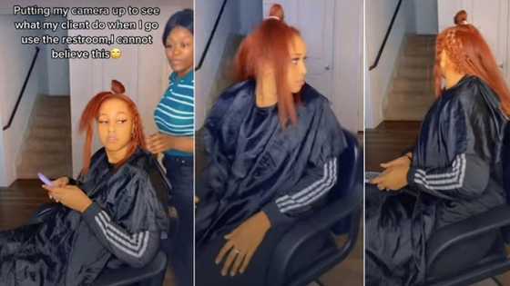 Hairdresser cries out after installing hidden camera to monitor female clients, video trends