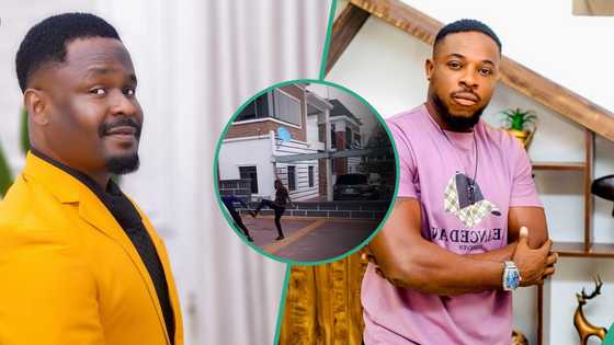 Zubby Michael jets to Cotonou for lavish B’day amid concern over injured actor Godwin Nnadiekwe