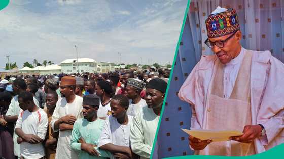 An yi wa Buhari sallar jana'iza a Gombe yayin da ake jiran gawar shi a Daura