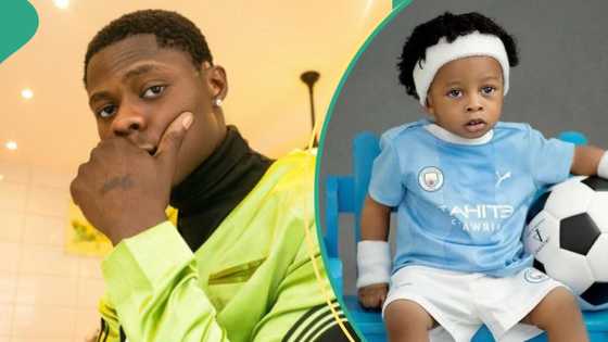 Mohbad’s son Liam marks 1st birthday, cute football-themed photos trend: “Wunmi is doing a good job”