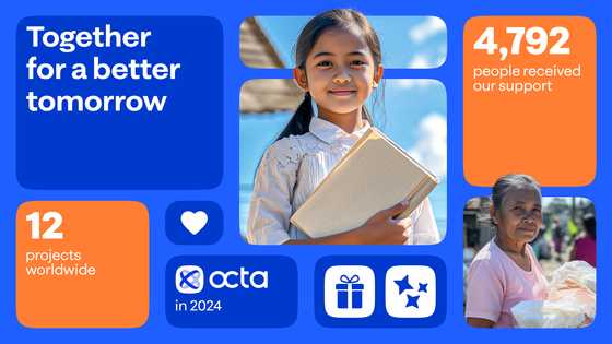 A global vision with a local impact: Octa broker's charity in 2024