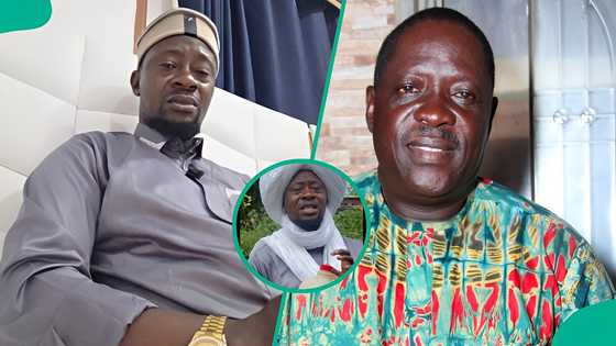 Cleric who offered herbs for Ogogo's stage 4 cancer shares update after visiting actor at hospital