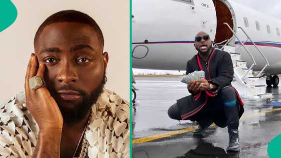 Davido: "I’ll be a vulcaniser in my next life," OBO hints at acquiring 3rd jet as he taunts trolls