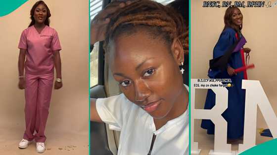Nigerian lady celebrates as she graduates from university, lists numerous qualifications