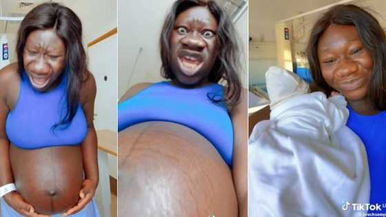 “Na Ga Rayuwa Da Ciki”: Bidiyon Sauyawar Wata Mata Kafin Ta Haihu Ya Girgiza Intanet