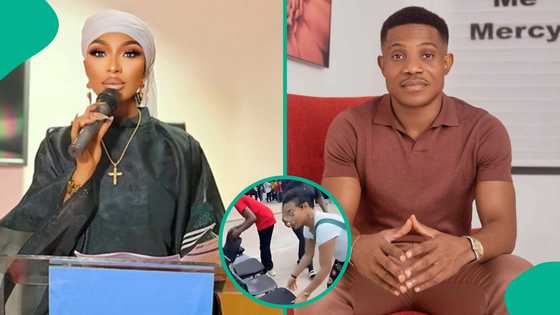 Video captures Tonto Dikeh on duty at Pastor Jerry Eze's 2026 NSPPD crusade in Lagos