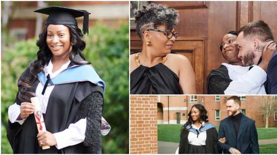“African mothers vibes”: Cuppy's mum's facial expression in photo with daughter & lover stirs funny reactions