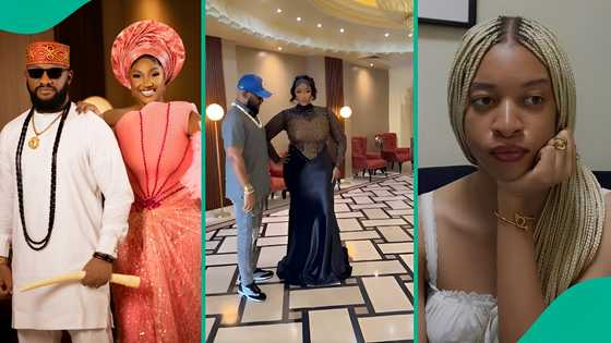Yul Edochie puts effort into wife Judy Austin's modelling amid criticism against his first daughter