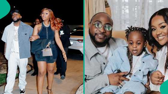 Davido happily describes his twin boy with Chioma: "He looks exactly like late Ifeanyi"