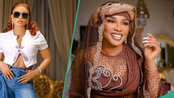 Iyabo Ojo flaunts lovely Ankara outfit, looks fabulous, fans hail her: "U are beautiful"
