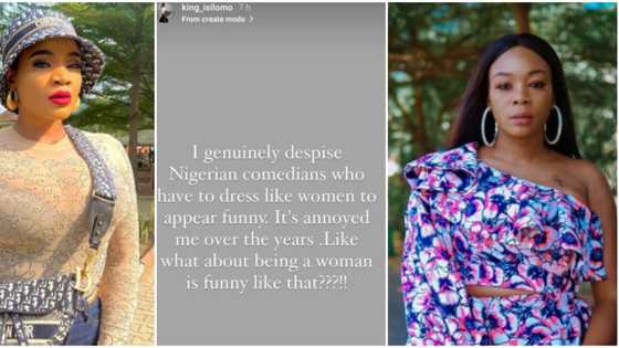 Stop ranting rubbish: Uche Ogbodo blasts BBNaija Isilomo for saying male comedians shouldn’t dress like women