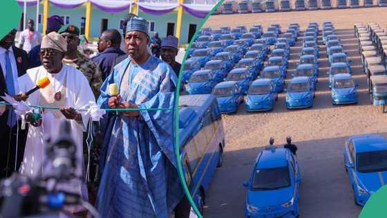 Tinubu commissions 3,620 electric vehicles, other major projects in Borno