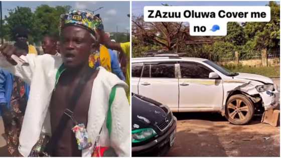 Na everyday something dey happen to am: Reactions as Portable survives yet another car accident
