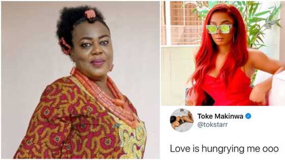 After deceiving young girls: Actress Uche Ebere speaks on Toke Makinwa’s post about being hungry for love