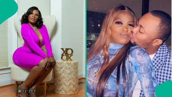 2baba's baby mama Pero Adeniyi celebrates as her new lover throws her a surprise birthday bash