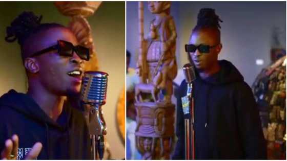 BBNaija winner Laycon gives impressive performance for Grammy Recording Academy, fans react