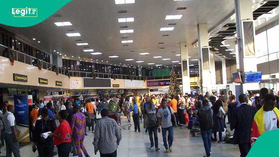 Breaking: NLC protest grounds Air Peace flight at Lagos airport, passengers stranded