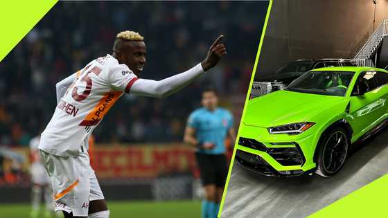 Victor Osimhen: Super Eagles forward buys Lamborghini SUV to celebrate Christmas