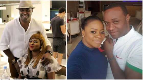 "Na friendship e take start": Femi Adebayo shares throwback photo with wife, reveals how he met her