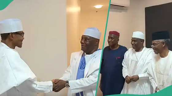 Atiku, El Rufai, Malami da sauran manyan ƴan adawa da suka ziyarci Buhari a Kaduna
