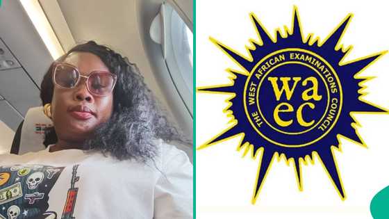 WAEC 2025 result: Mother reacts after seeing daughter's WASSCE result, displays grades online