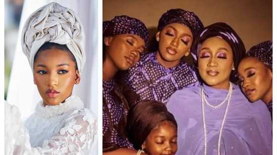 Sabbin zafafan hotunan jikar Shugaban kasa Buhari sun bayyana