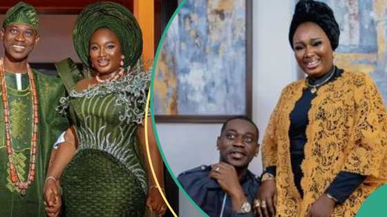 "I'm lucky to have you as my wife": Lateef Adedimeji and Mo Bimpe celebrate 2nd wedding anniversary