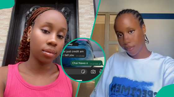 Lady posts unexpected message she got from younger brother, people react: “I too like your reply”