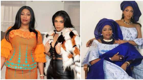 Regina Askia's lookalike daughter celebrates former actress on Mother's Day