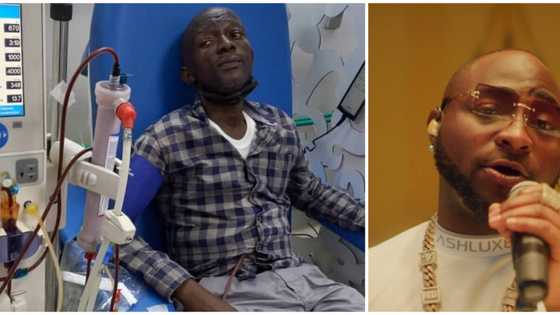 Nigerian man from singer Davido's hometown surfaces, begs the musician to help save his life
