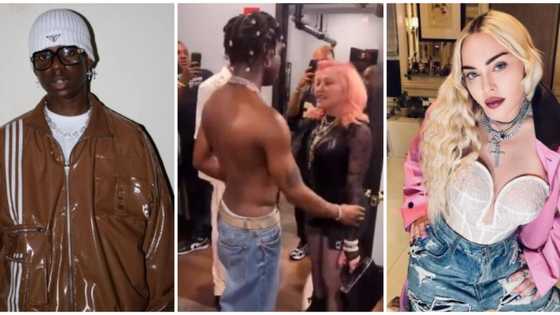 "Beautiful to see": Reactions as Madonna hails Rema, says he is a great performer