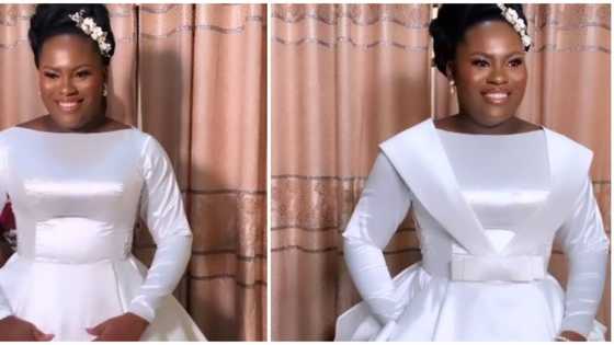 You won’t have to miss your phone: Wedding dress with pockets wows fashion lovers
