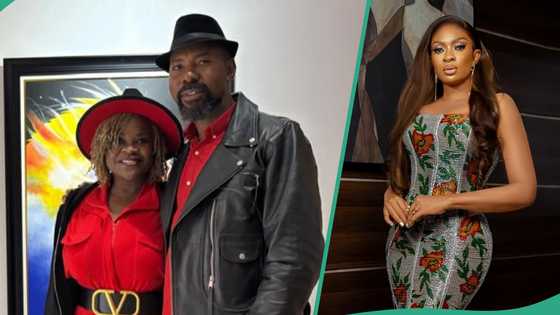 Queen May's fans retaliate, share Yinka's number, contact address, other details: "Aura for Aura"