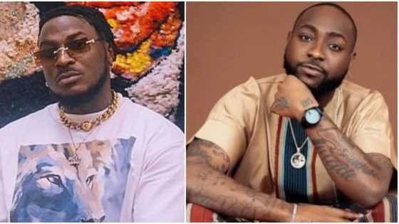 “Stop capping”: Peruzzi reacts as he challenges follower, who claimed he wrote 80% of Davido’s songs