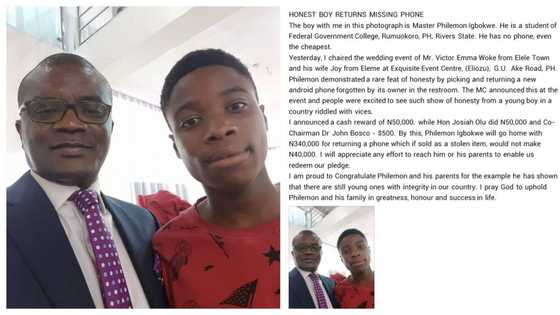 Dalibi ya samu kyautar N340,000 daga mutumin da ya tsinta wayarsa ya mayar masa