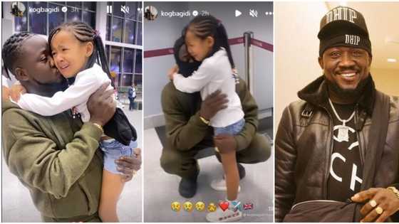 Kogbagidi’s oyinbo daughter does the unexpected as she ‘japa’ from Nigeria, video trends, netizens react