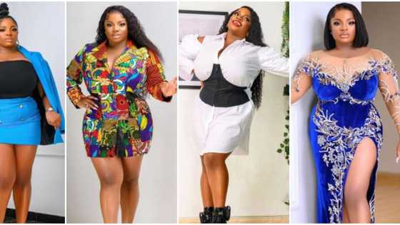 BBNaija’s Dorathy steals reunion show with her full chest as she rocks 5 lovely outfits