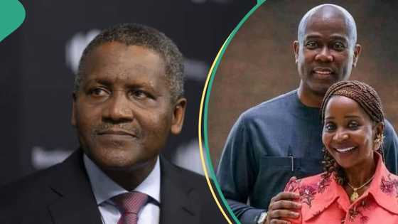 BREAKING: Dangote weeps, names Lagos refinery road after Herbert Wigwe, video emerges