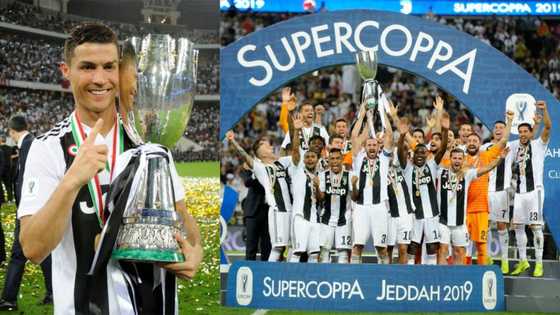 Ronaldo's goal helps Juventus beat 10-man AC Milan to lift Italian Super Cup