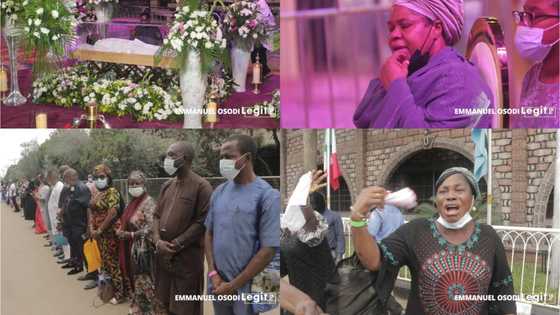 Grief, tears as more photos emerge from TB Joshua's lying-in-state