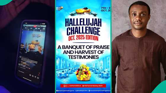 Video of lady streaming Hallelujah Challenge inside club generates buzz online: “Waste of time”