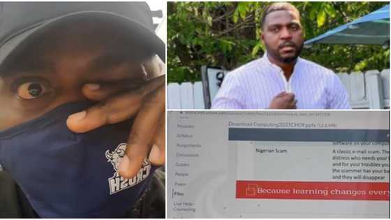Take heart: Reactions as actor Bigvai Jokotoye tears up in class after seeing Nigeria on ‘scam’ list