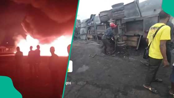 Breaking: Diesel tanker explodes, 2 people reportedly dead, LASTMA takes action