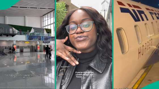 Nigerian lady who flew from Lagos to Ghana on Air Peace breaks silence, shares her experience