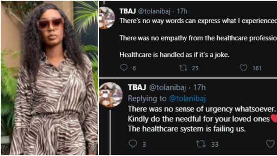 Fly your loved ones out of the country for proper medical treatment, BBNaija's Tolani Baj advises