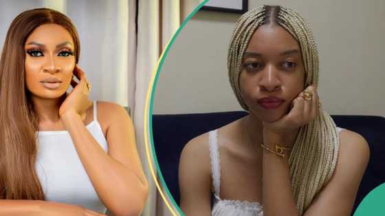 "Not in competition with anyone": May Edochie declares, days after daughter yanks off dad's name